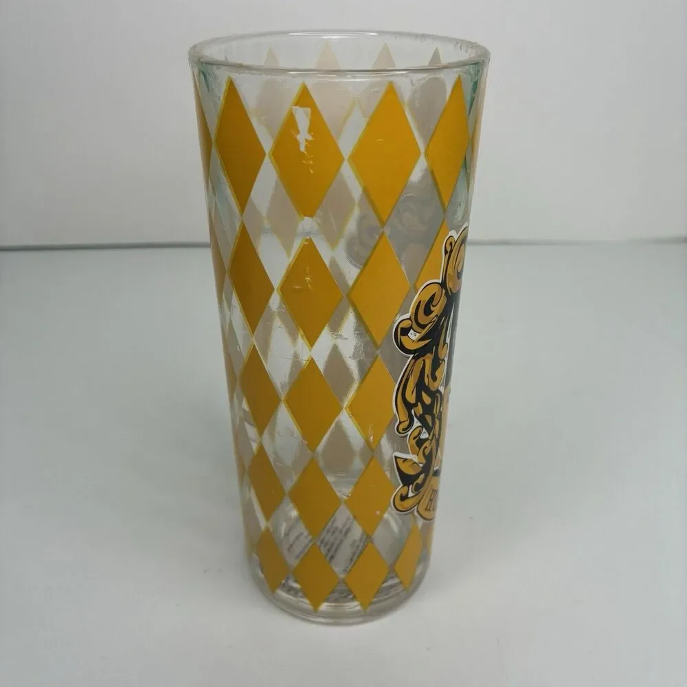 Harry Potter House Crests 2 Piece 10oz Glass Tumbler Set 20th Anniversary